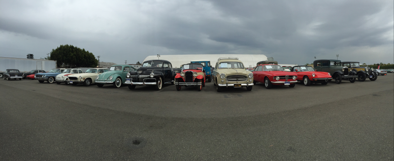 Illustration for article titled The Beautiful Gorgeousness Of A Classic Auto Auction On A Rainy Day